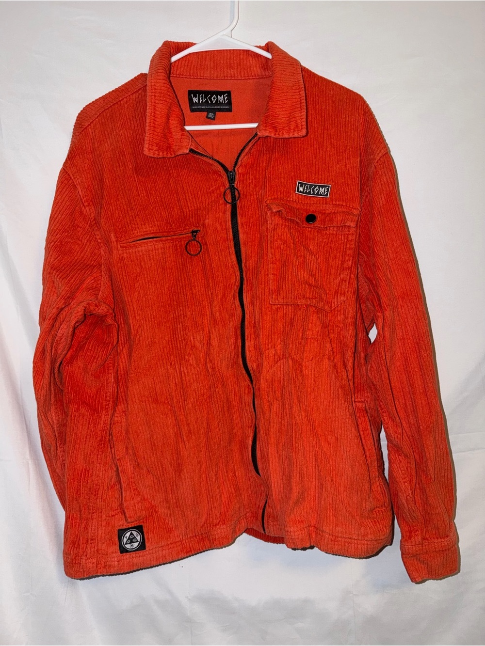 Welcome Skateboards Hydra Corduroy Zip Jacket
